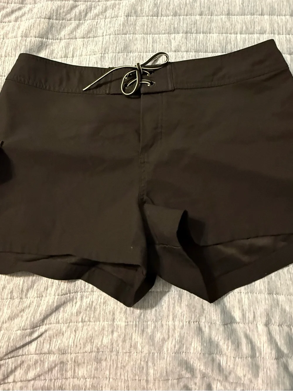 Jag Women’s Black Board Shorts Swim Cover-Up Beach Shorts Size L